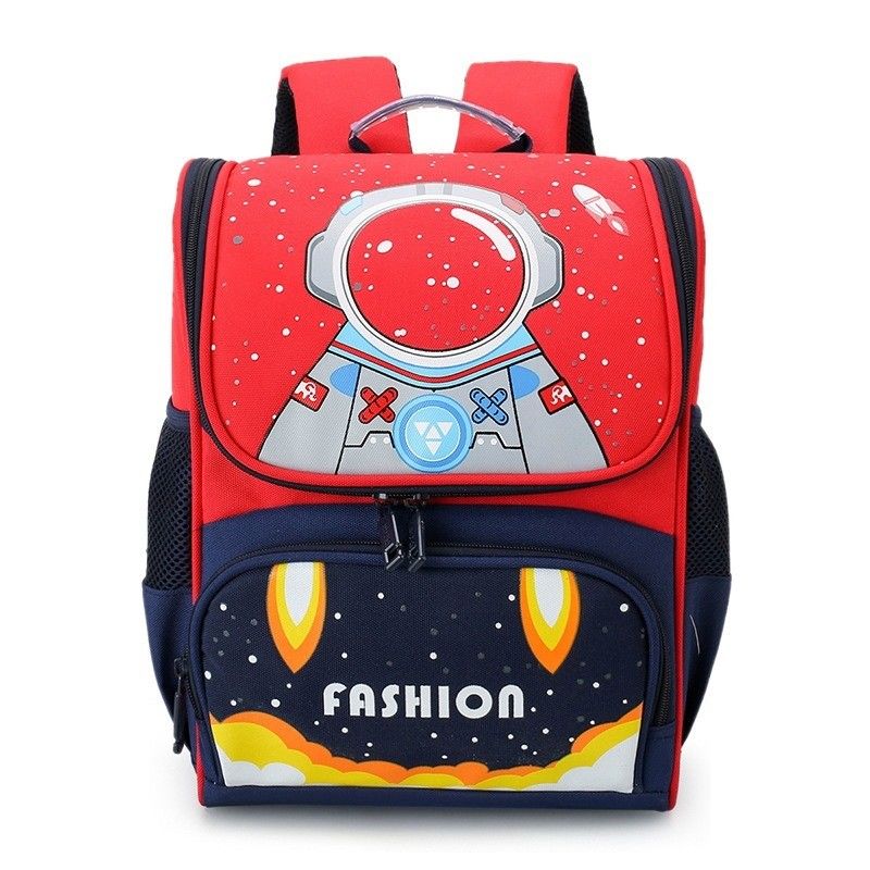 Custom logo waterdicht nylon schooltas voor kinderen Custom logo cartoon patroon type