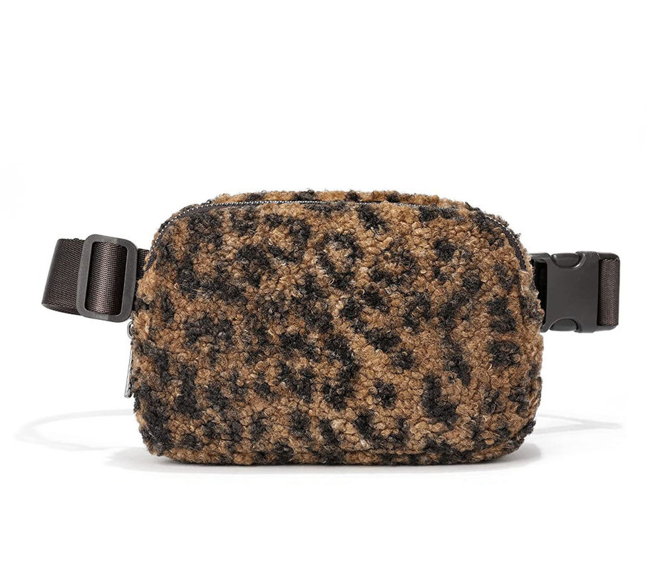 OEM/ODM geaccepteerd Sherpa Cute Belt Bag voor vrouwen Fashion Berber Fleece Fanny Pack