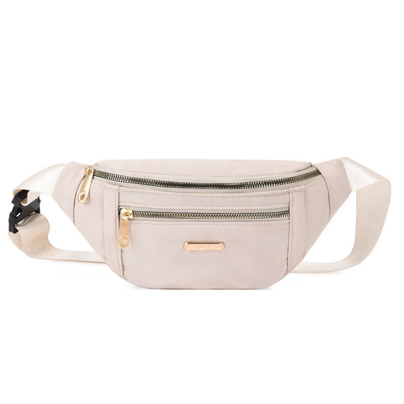 Custom Logo Plain Zipper Closure Waist Bag Draagbare Outdoor Pouch Bum Bag voor hardlopen