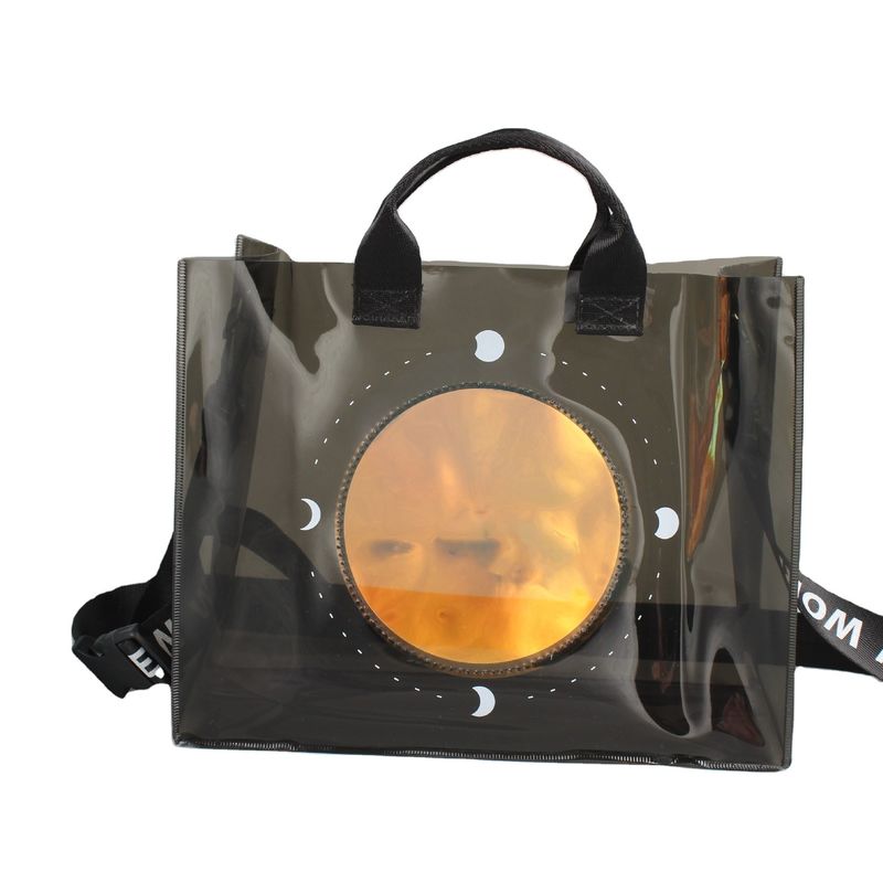 Persoonlijke kleur PVC Tote Bag voor modieuze en duidelijke winkels