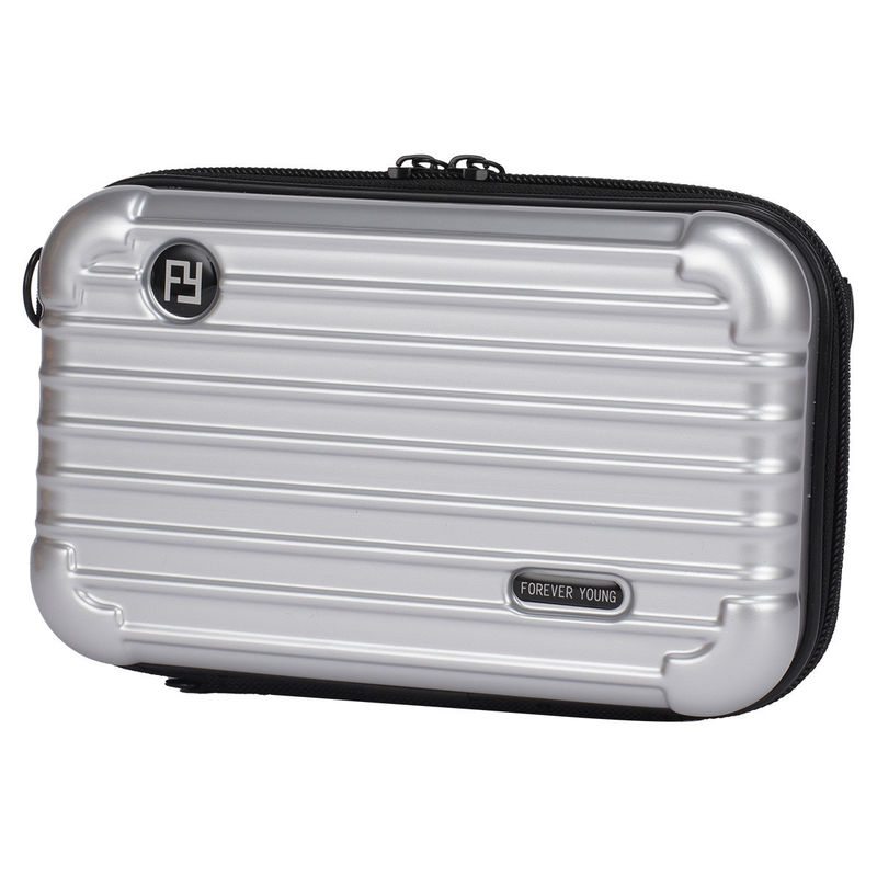 Custom PC Cosmetic Bag Zipper Closure Bagage Design Modieus Make-up Bag voor Unisex