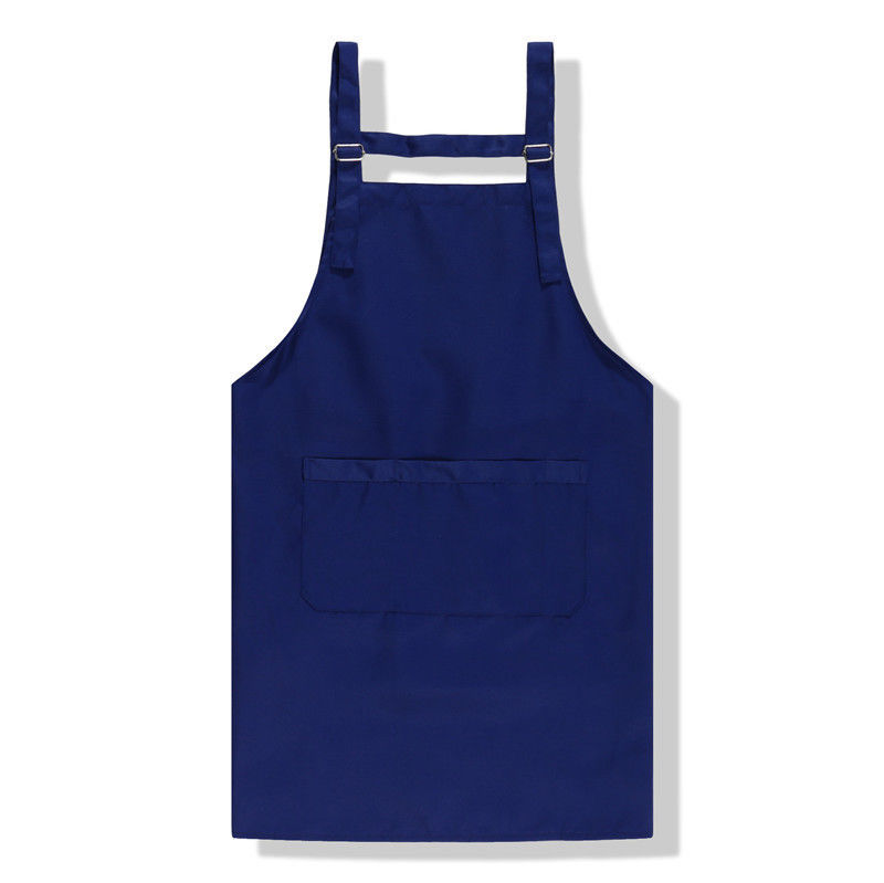 Plain Solid Color Canvas Schort voor Waterdichte Keuken in Commercieel Cafe Restaurant