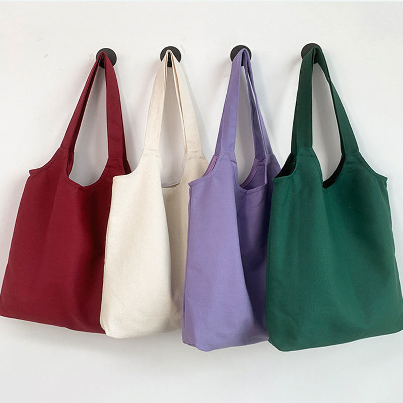 Gepersonaliseerde Tote Bag Recycleable Cotton Canvas Shopping Bag met gepersonaliseerde branding