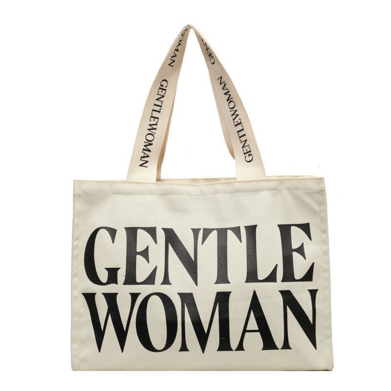 OEM/ODM Acceptabele natuurlijke katoen heavy duty canvas tote bag met zak en rits
