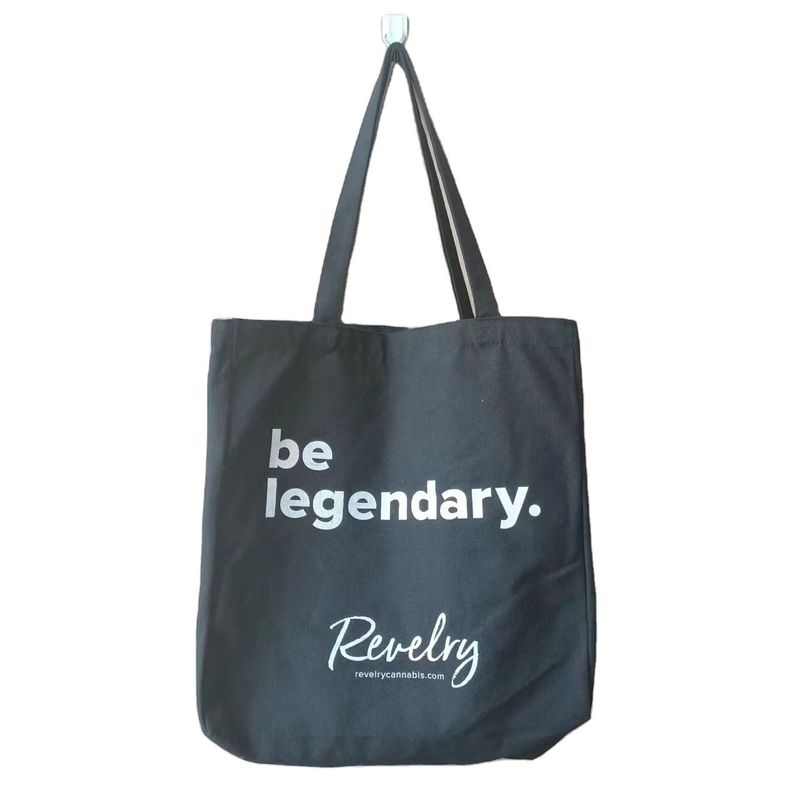 Custom Women Beach Travel and Shopping Grocery Canvas Tote Bag met letterpatroon