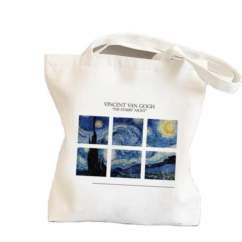 Gepersonaliseerde kleur herbruikbare plain katoenen doek Grocery Shopping Tote Bag voor promotie