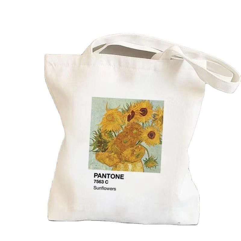 Tote Bag Custom Logo Printed Canvas Beach Bag voor dagelijks schoolleven OEM/ODM Geaccepteerd