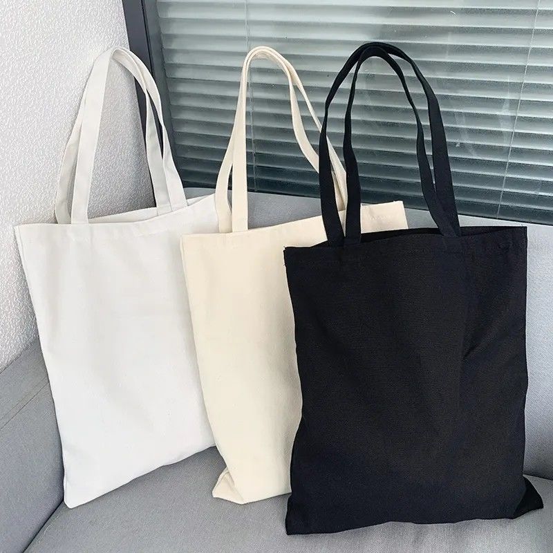 12oz originele katoenen doek plain Tote Bag met aangepast logo Eco Friendly Totebag