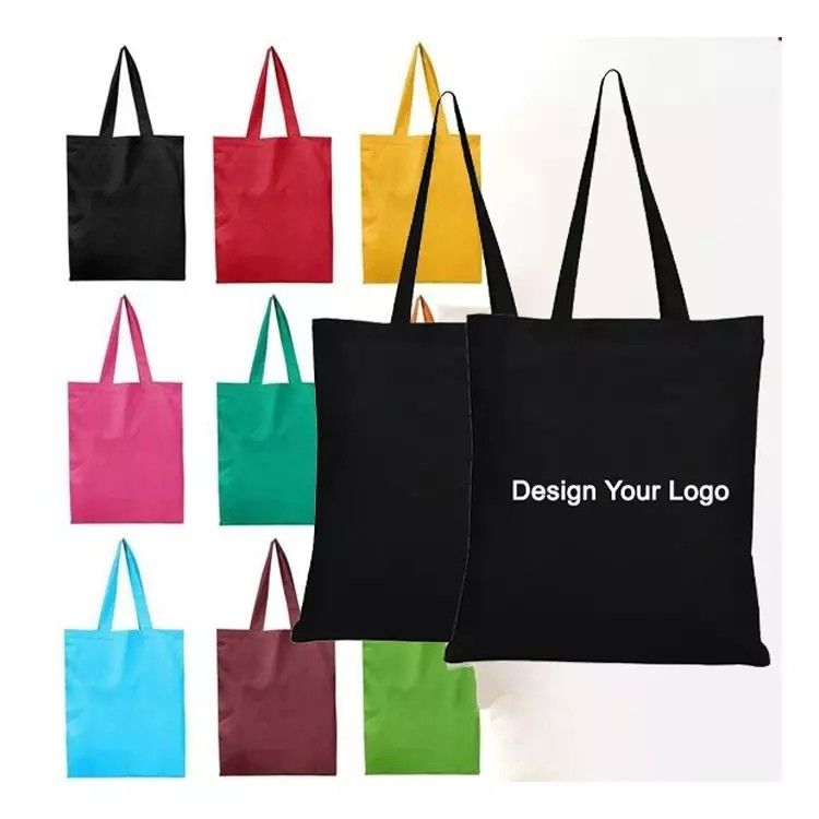 Aanvaardbaar OEM/ODM Gepersonaliseerde briefpatroon Canvas Stof Tote Bag voor kruidenierswinkel
