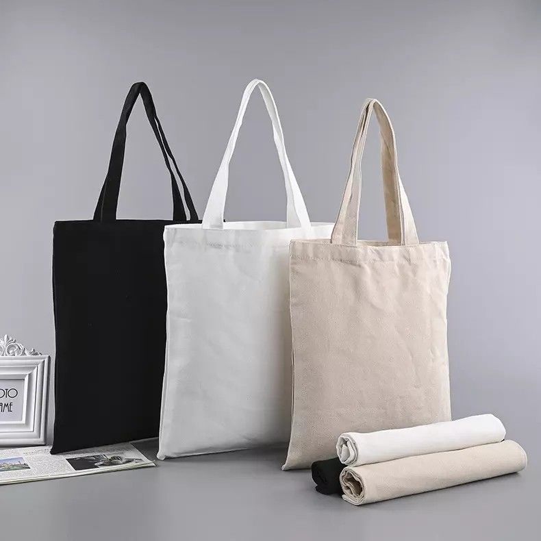 Custom Logo Canvas Stof Verpakking Tote Bag Met Zipper Voor Schoenen Pak Juwelen Baseball