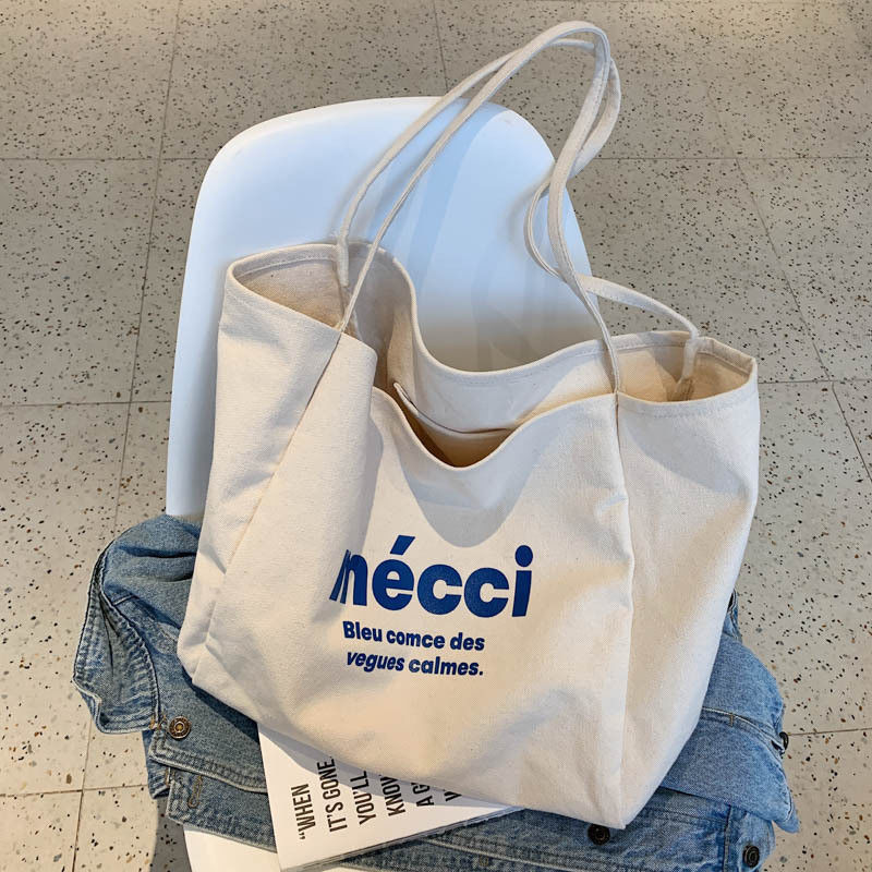 Dagelijkse schoolleven Eco mode Custom herbruikbare handtas katoenen tassen voor vrouwen